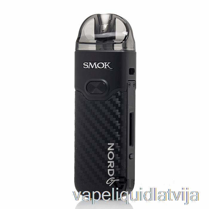 Smok Nord Gt 80w Pod Sistēmas Melns Oglekļa šķiedras Vape šķidrums